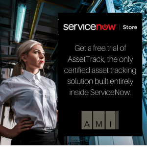 AssetTrack for ServiceNow free trial