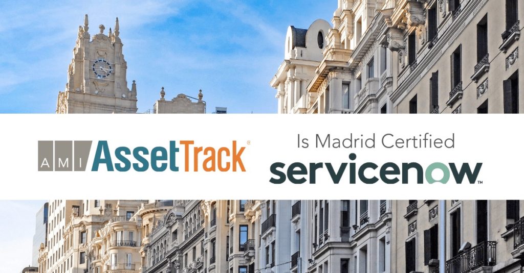 AssetTrack is Madrid Certified