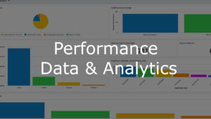 Performance data and analytics